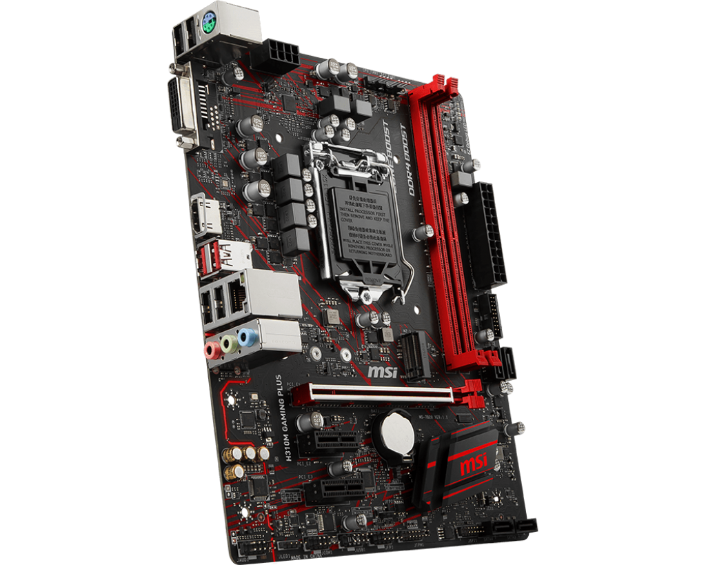 MSI H310M GAMING ARCTIC Desktop Motherboard Intel H310